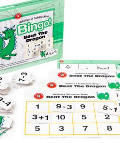BEAT THE DRAGON – ADDITION & SUBTRACTION BINGO (EDUCATIONAL GAME)