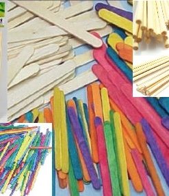 Pop Sticks / Bamboo Skewers / Match Sticks / Dowel Rods
